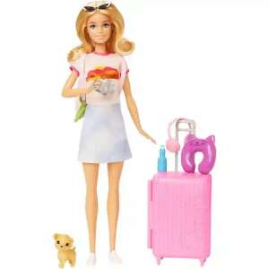 Mattel Barbie utazó baba kiegészítőkkel 94443351 