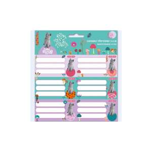 Ars Una Słodkie Zwierzęta-kotek etykiety do zeszytów, 18 etykiet z uroczymi wzorami kociąt - Ars Una