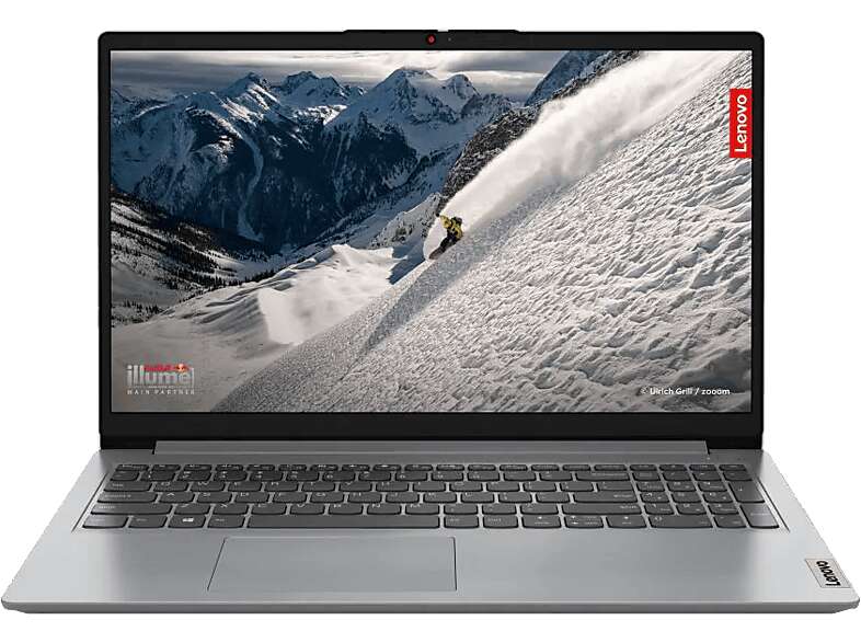 Lenovo IdeaPad 1 15AMN7 Laptop 15.6" FHD AMD Ryzen 3 7320U 8GB RAM 512GB Win11 Home S, Felhőszürke, 82VG00GXHV