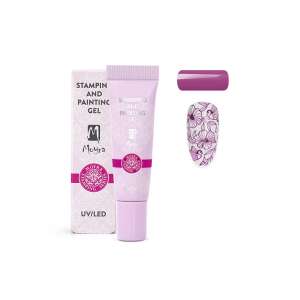 Moyra Stamping and Painting Gel No. 15 Mauve, UV/LED körömzselé nyomdázáshoz és festéshez - Moyra