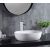 Rea Amelia oval washbasin in modern bathroom setting