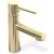 Rea Tess Arany gold bathroom faucet, modern design