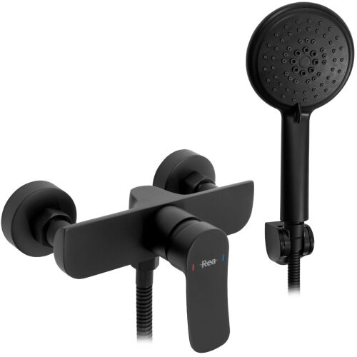 REA Dart Black Shower Faucet 137543362