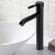 Rea Graf Black Tall Tap with White Sink