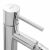 Close-up of Rea Tess Chrome Bidet Faucet Handle
