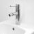 Rea Tess Chrome Bidet Faucet on Sink