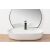 REA Aura oval countertop washbasin
