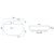 REA Aura oval countertop washbasin dimensions