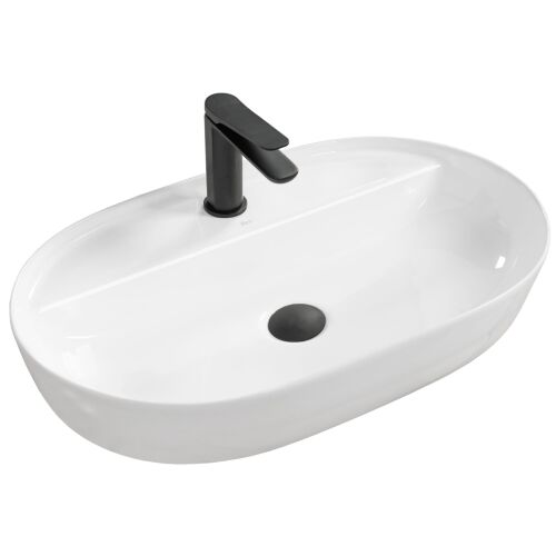 REA Aura oval countertop washbasin