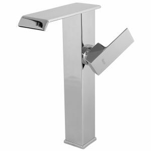 REA KENT chrome high-rise bathroom sink tap 135506201 - Rea Faucet