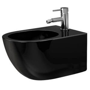 Carlo Bidet Mini Čierny Nástenný Bidet s Batériou - WC