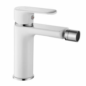 Rea Bloom Bidet Mischbatterie - Weiß und Chrom Finish - Nonbrand Wasserhahn