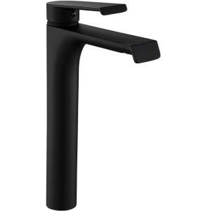 Waschbeckenarmatur REA Hass Black High 94459784 - WC-Sitze, Duschkabine, Wasserhahn, Duschtür, Badezimmerschrank, Wäschekörbe und Brausegarnitur