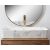 Rea Denis Shiny Marmo marble effect washbasin installed in bathroom setting