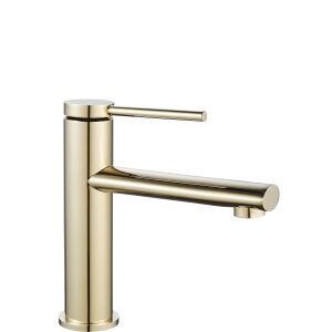 Waschbeckenarmatur REA OVAL GOLD low 135461755 - Wasserhahn