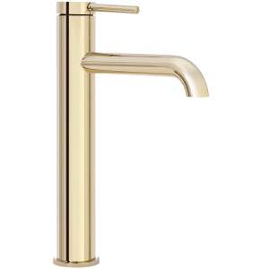 Rea Spot High Gold bathroom faucet, gold finish - Nonbrand Faucet