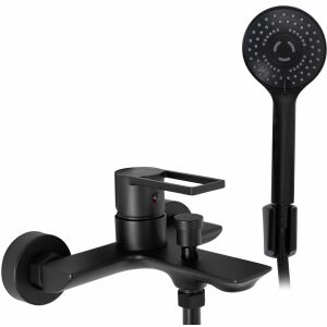 Flip Black Bathtub Faucet with Shower Head - Nonbrand Faucet