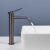 Rea Clif Titanium Tall Bathroom Faucet in Use
