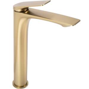 Смесител за мивка Rea Avalon brushed gold high - Смесител