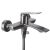 Modern Avalon Titanium wall-mounted bath mixer tap