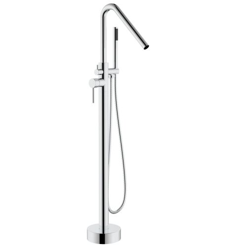 Rea Freestanding Bathtub Faucet - Chrome Finish