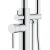 Close-up of Rea Freestanding Bathtub Faucet Chrome Details