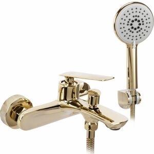 Jager Gold Badewannenarmatur und Handbrause Set - Wasserhahn