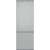 Vstavaná chladnička Whirlpool WH SP70 T262 P, mraznička dole, nerezová oceľ