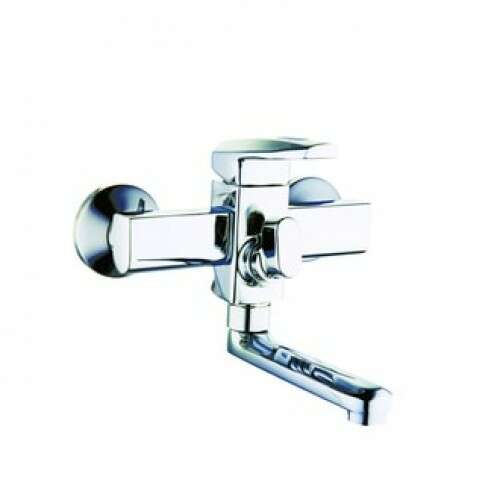 Kád csaptelep ,prémium minőségű 142-es modell, króm kádcsaptelep, falra szerelhető, modern design