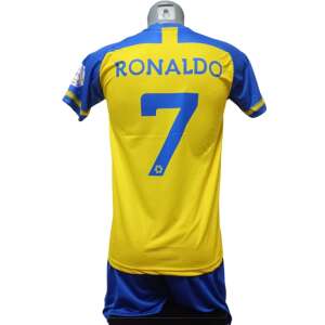 Al Nassr Ronaldo 7 sárga kék focimez - Focimez