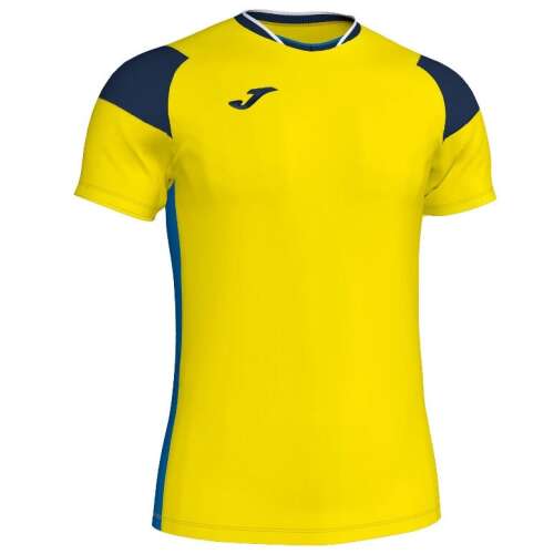 Joma Crew III focimez sárga színben, kék és sötétkék betétekkel