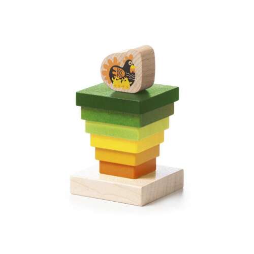 Cubika Piramida s kokoškom - 8 komada 94113766