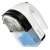 MPM LR-027-86 fabric shaver, white and black, with a clear container for collected lint