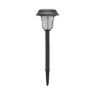 Solar powered mosquito repellent lamp, black, with spike for ground insertion - Nonbrand Insect trap