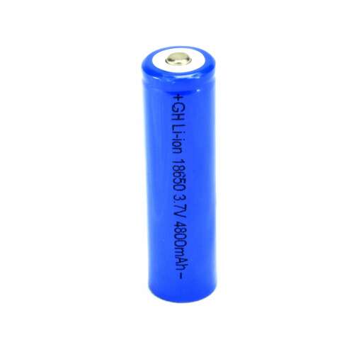 GH 18650 4.800mAh Li-ion újratölthető akkumulátor, 3.7V