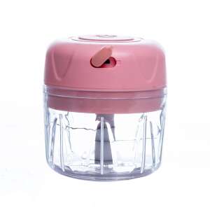 Pink electric garlic and vegetable chopper - Hand Chopper