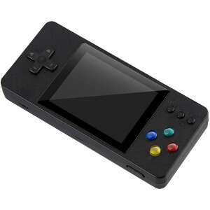 Black handheld retro game console with 500 built-in games - Nonbrand Gaming Console