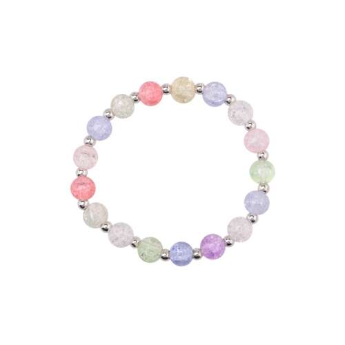 Viacfarebný náramok s krištáľovými korálkami pre dievčatá, značka Beautiful Bracelet
