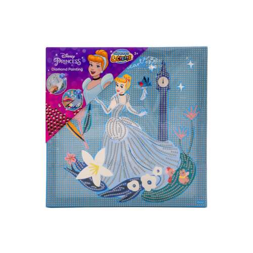 Комплект за рисуване с диаманти Disney Princess Пепеляшка