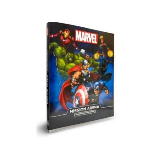 Marvel Mission Arena gyűjtőalbum, akár 288 kártyát tárol - Kártyajáték