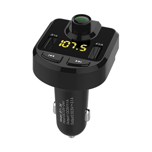 Auto FM Bluetooth Transmitter kihangosítóval, USB és MicroSD támogatással