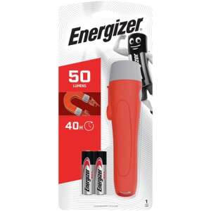 Energizer Magnet LED Flashlight with AA Batteries, 50 Lumens - Flashlight & Headlamp