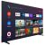 Angled view of JVC LT65VA3335 4K Smart TV displaying Android TV