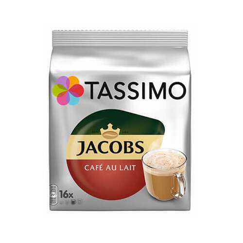 Kapsułki Jacobs Tassimo CAFFE AU LAIT CLASSICO