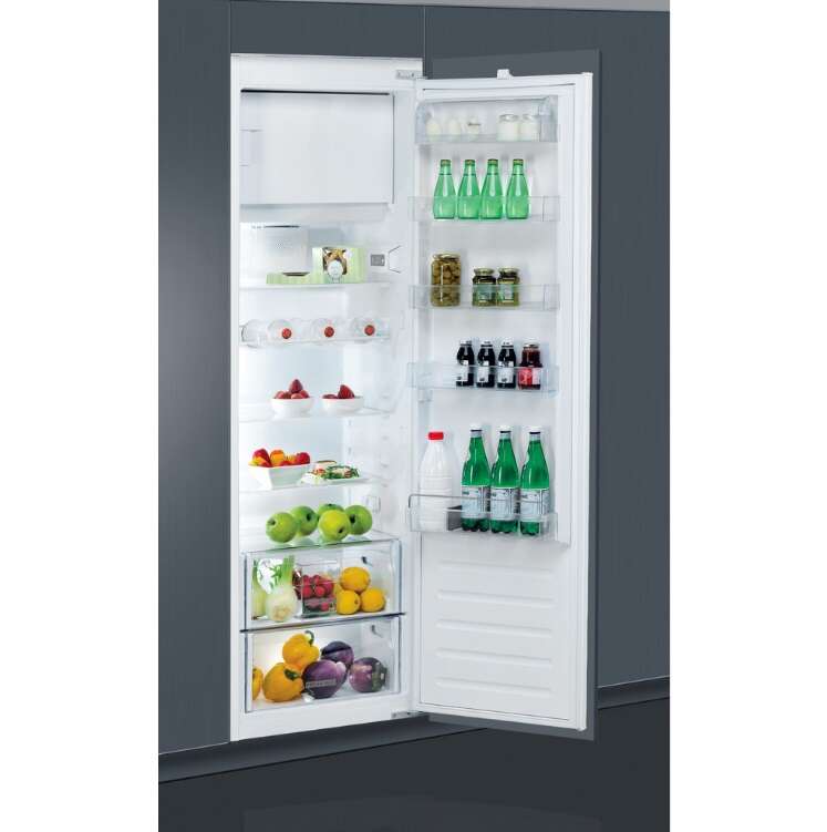 Whirlpool ARG 184702 Beépíthető egyajtós hűtőszekrény, 292L, M: 1...