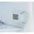 Whirlpool ART 66122 built-in refrigerator with freezer, close-up of the control panel