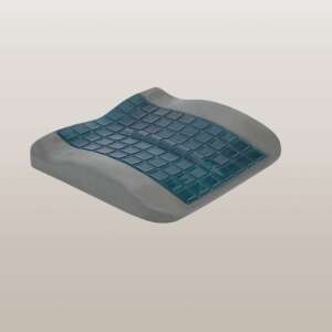 Poduszka siedziska i oparcia QMed Bamboo gel, pianka pamięciowa, żel chłodzący, antybakteryjna - Poduszka poprawiająca przyczepność