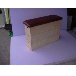 3 részes rétegelt lemezből készült tornaszék műbőr borítással, extra - Focimez