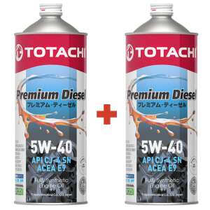 Totachi Premium Diesel 5W-40 1+1L motorolaj 94487902 