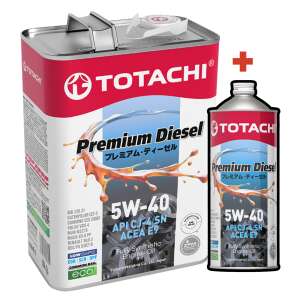 Totachi Premium Diesel 5W-40 4+1L motorolaj 94487905 